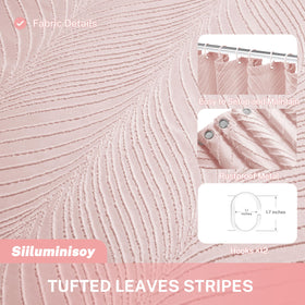 Siiluminisoy textured curtain designed to pair with liners for improved waterproofing.