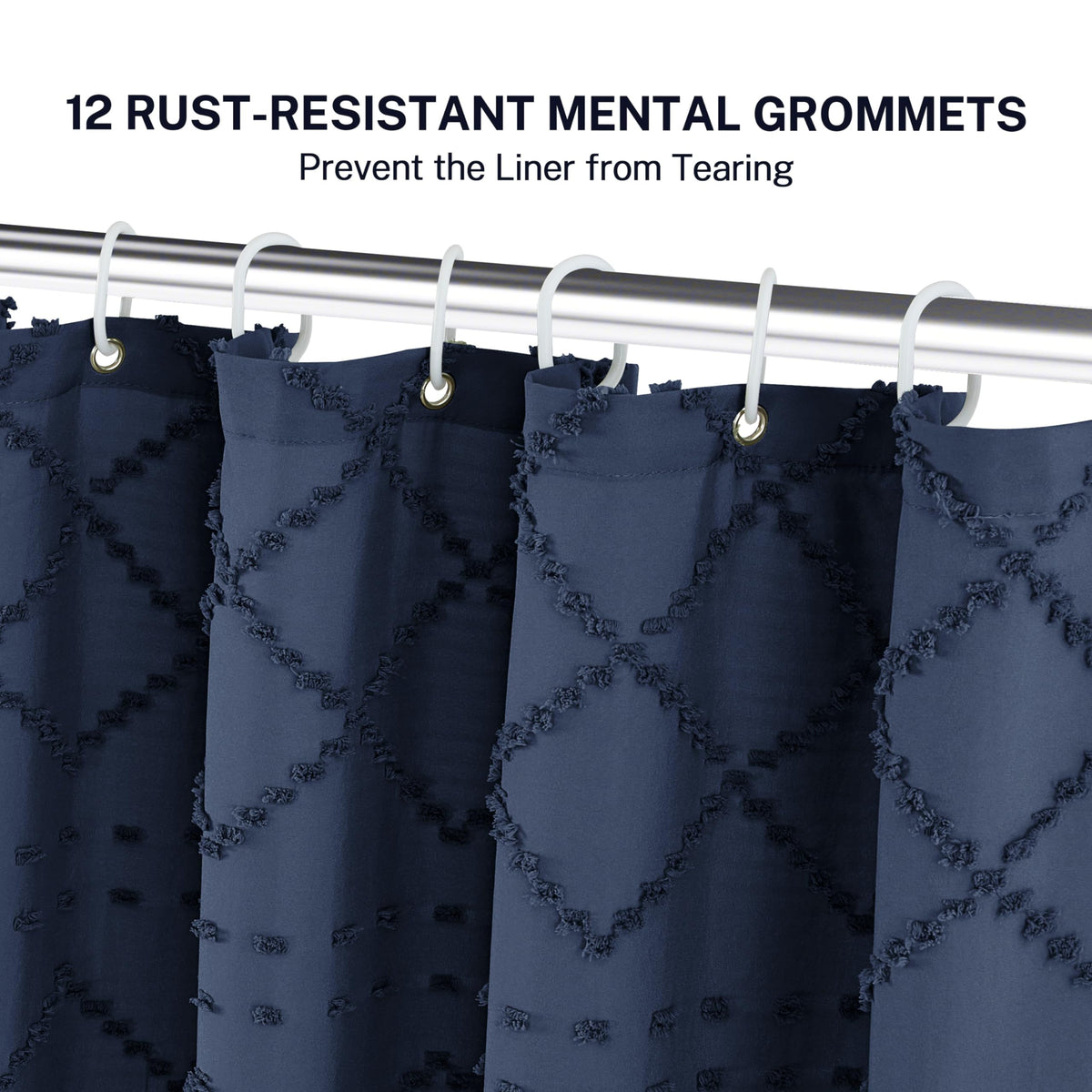 Siiluminisoy tufted chevron stitch detail adds modern minimalist charm.