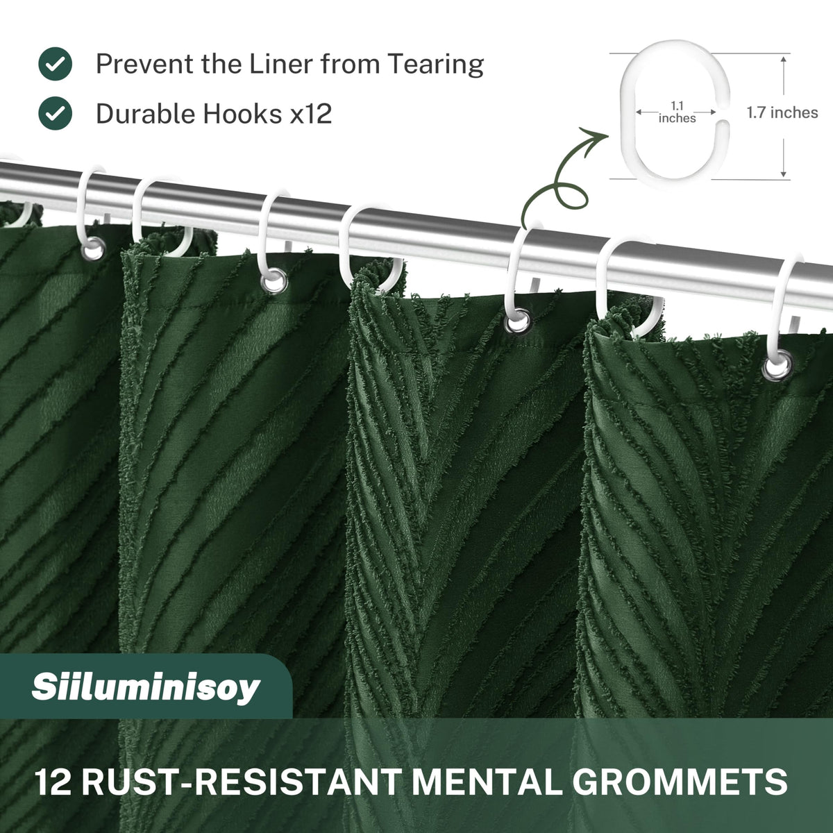 Siiluminisoy liner recommendation improves water resistance when desired.