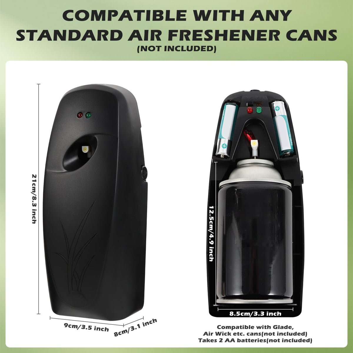 SiissaPeksid free-standing dispenser on desk or counter for flexible setup