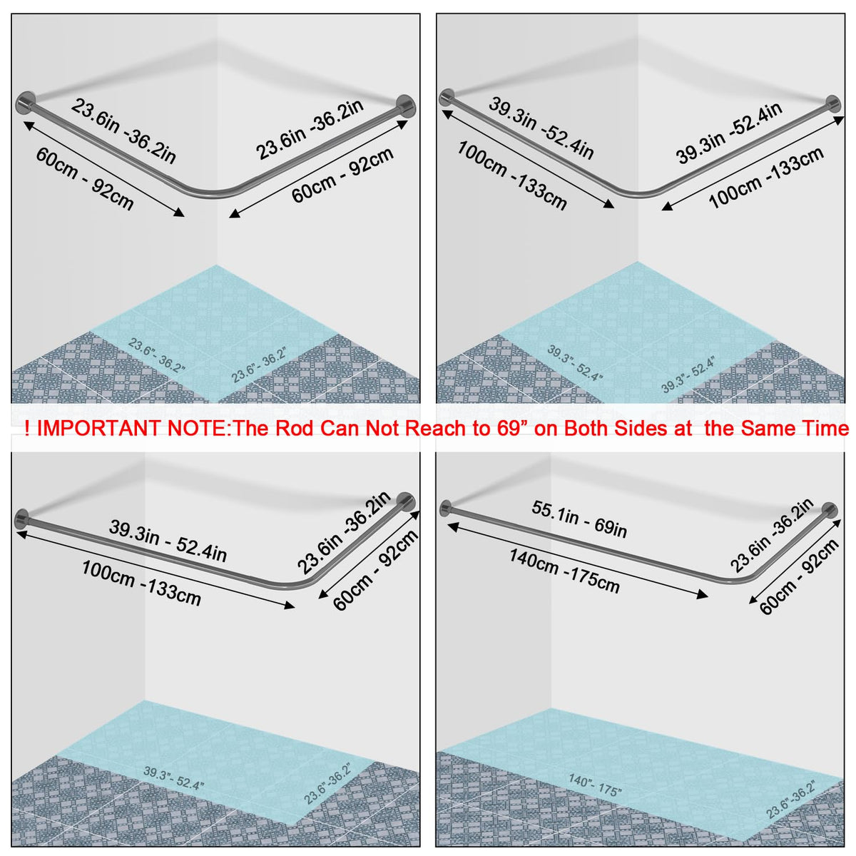 Sikaiqi corner design shows a true 90-degree fit for efficient bath layouts.