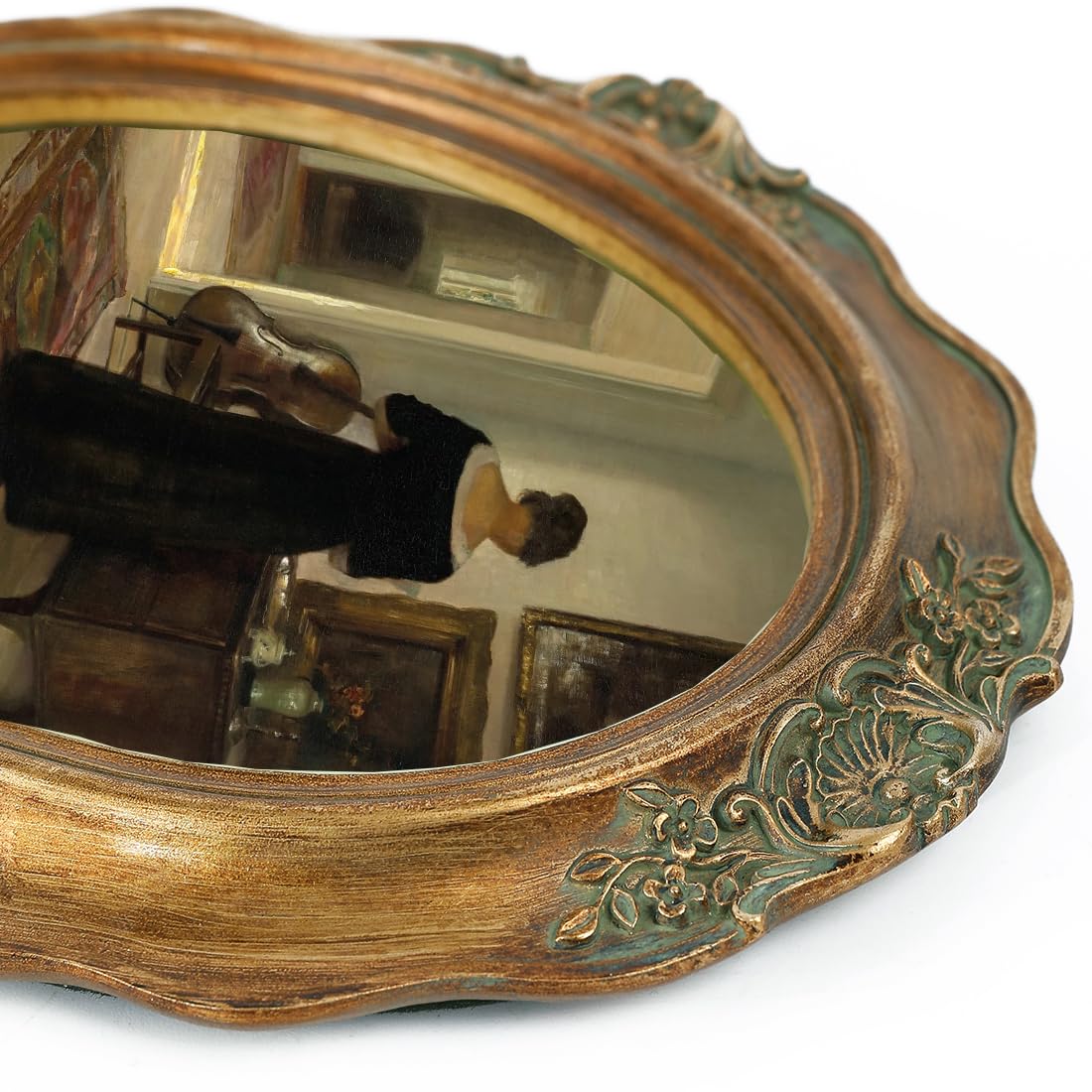 SIKOO antique-style frame ships safely with protective packaging.