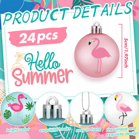 Silipull tropical palm hanging decorations for year-round tropical vibe