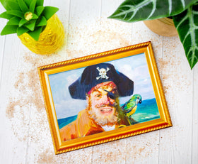 Silver Buffalo 8x10-inch Captain Painty print fits small spaces