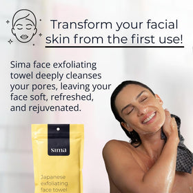 Silver-infused fibers provide odor control on Sima towel