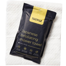 Sima Brand hexagon weave provides two exfoliation levels