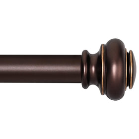 SIMEWIN heavy-duty curtain rod extends from 66 to 120 inches for versatile windows.