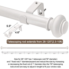 SIMEWIN inside-mount hardware ensures clean installation with minimal wall impact.