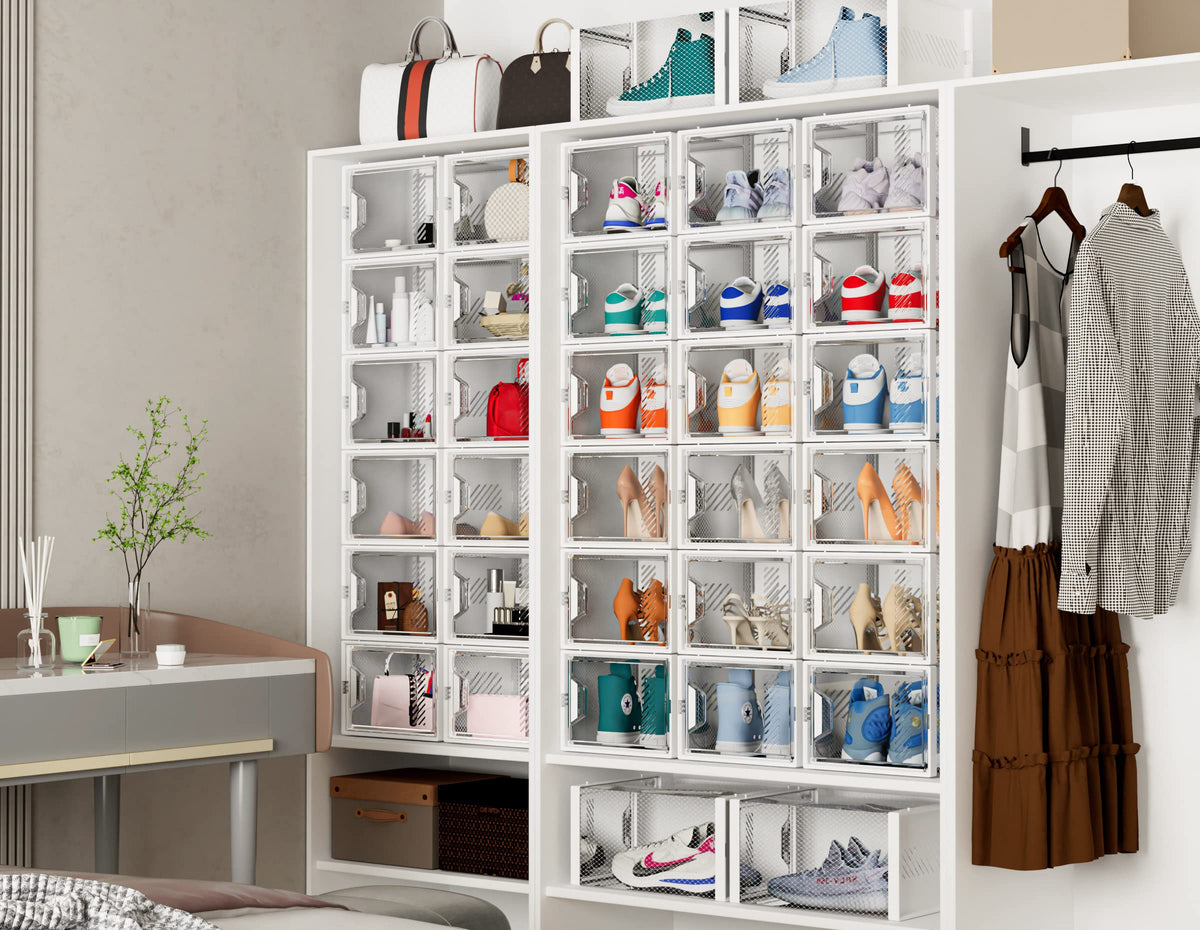SIMPDIY space-saving closet solution for organized entryways
