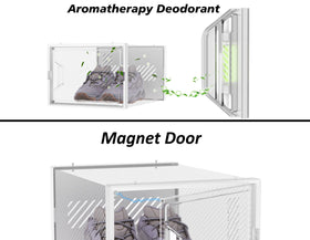 SIMPDIY vented design promotes airflow and odor control