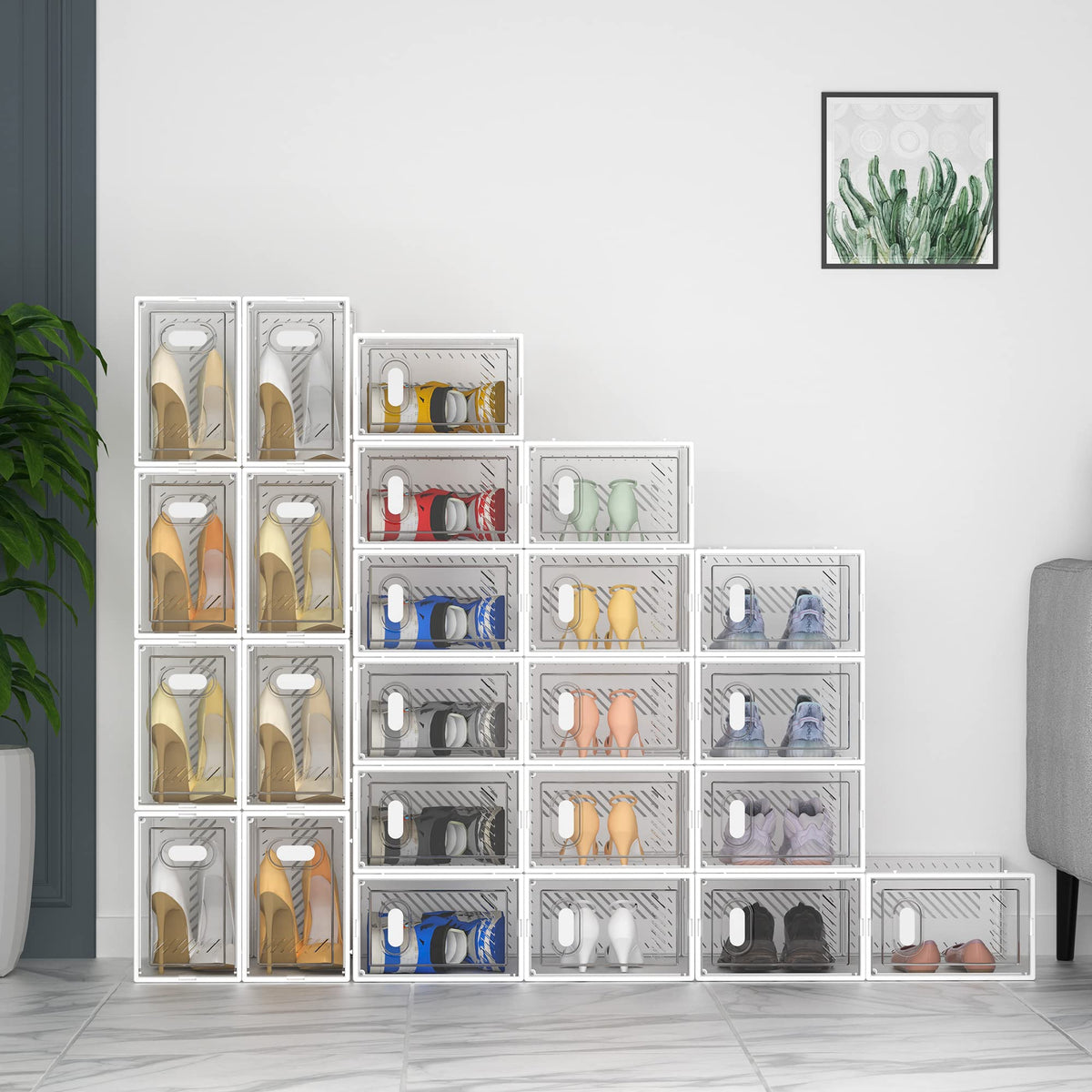 SIMPDIY waterproof PP material keeps boxes easy to clean and durable
