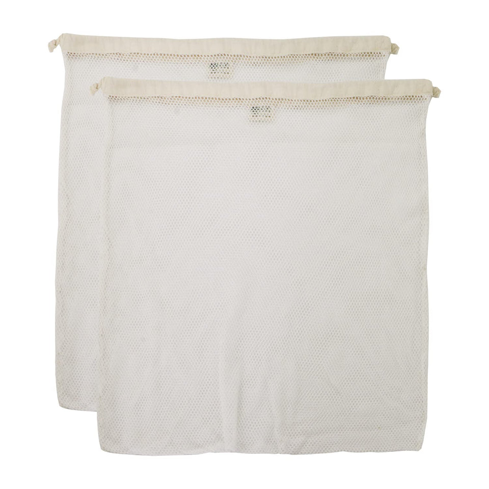 Simple Ecology organic cotton mesh laundry bag for x-large delicates.