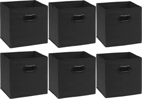 Simple Houseware 11-inch cube bin fits standard organizers for clean storage.