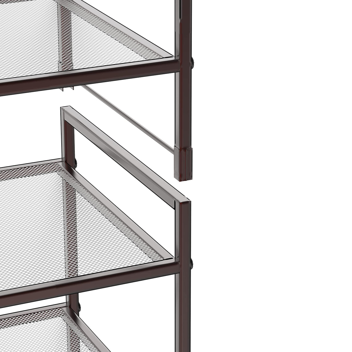 Simple Houseware 3-Tier Shoe Rack dimensions show compact footprint.