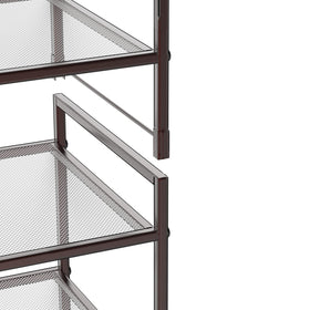 Simple Houseware 3-Tier Shoe Rack dimensions show compact footprint.
