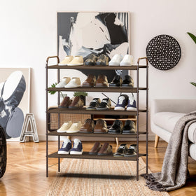 Simple Houseware assembly shot showing flexible 2- or 3-tier configuration.