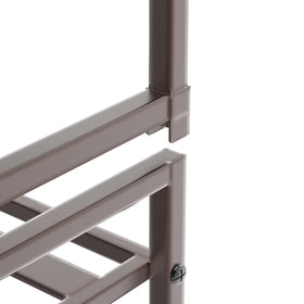 Simple Houseware 9-pairs-per-rack capacity ideal for organized entryways