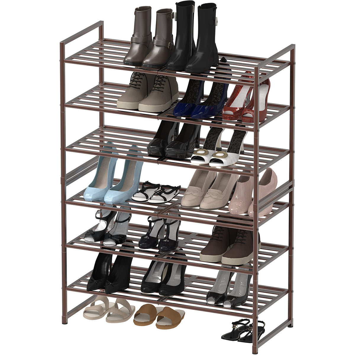 Simple Houseware assembly-ready rack demonstrates quick snap-together setup