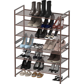 Simple Houseware assembly-ready rack demonstrates quick snap-together setup