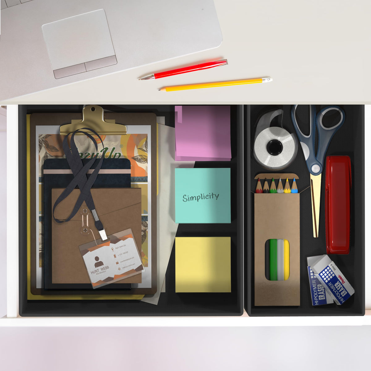 Simple Houseware closet organization setup demonstration