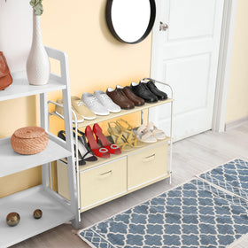 Collapsible bins offer extra storage when space is limited.