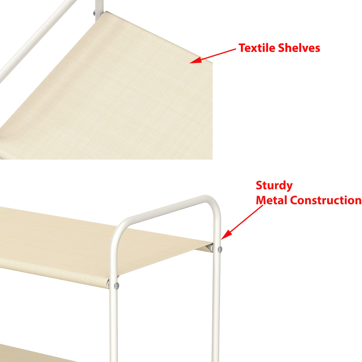 Compact dimensions fit into tight closets and bedrooms.