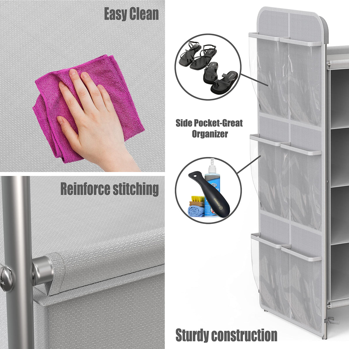 Simple Houseware dimensions 12.2 D x 30.3 W x 31.5 H