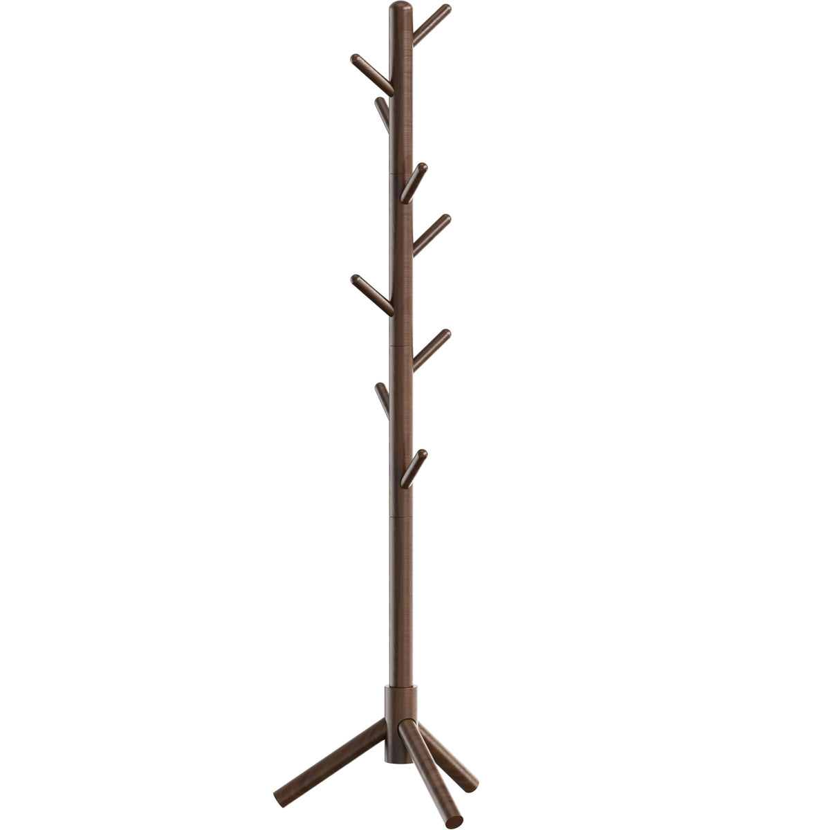 Dimensions: 18.5 inches deep, 18.5 inches wide, 68.75 inches tall.