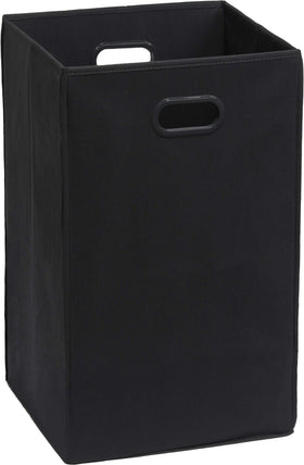Simple Houseware foldable closet hamper—front view for easy laundry organization.