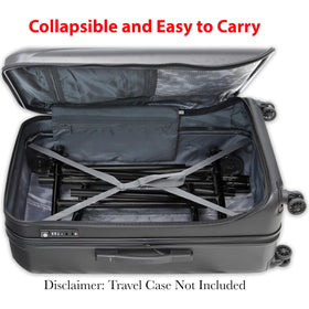 Simple Houseware collapsible design folds compactly for easy storage and portability.