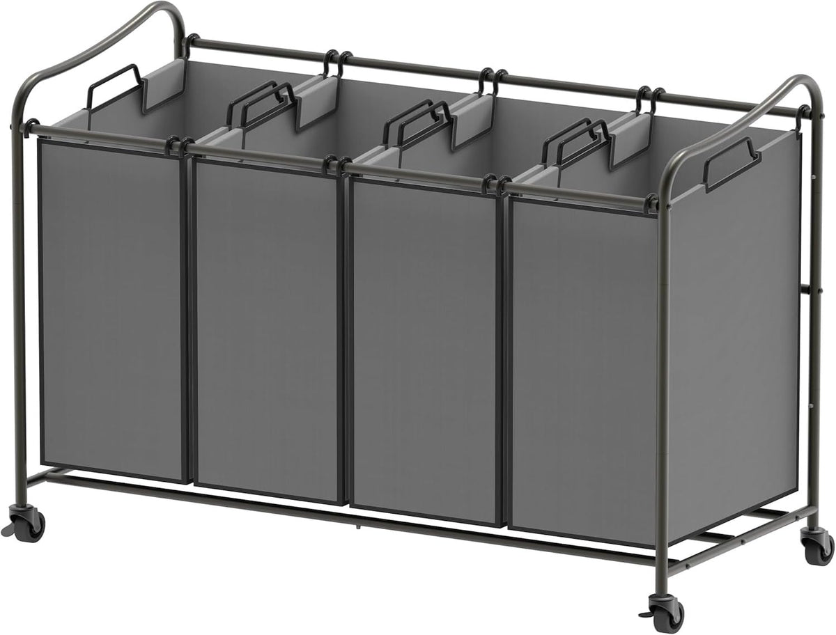 Simple Houseware laundry-sorter frame demonstrates a sturdy build for busy households.
