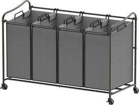 Simple Houseware laundry-sorter frame demonstrates a sturdy build for busy households.