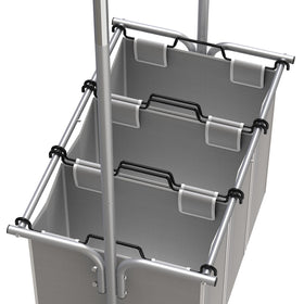 Simple Houseware modern silver frame complements rooms
