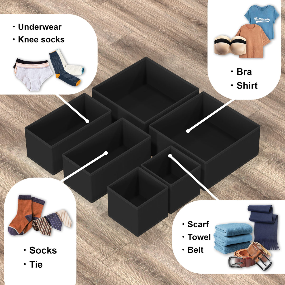 Simple Houseware non-woven fabric close-up showing breathable storage