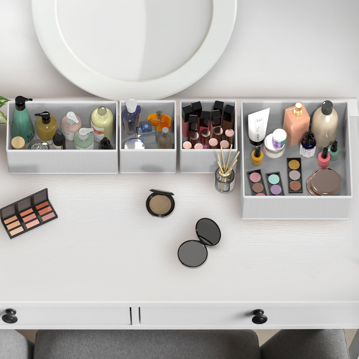 Simple Houseware organization for scarves belts and ties