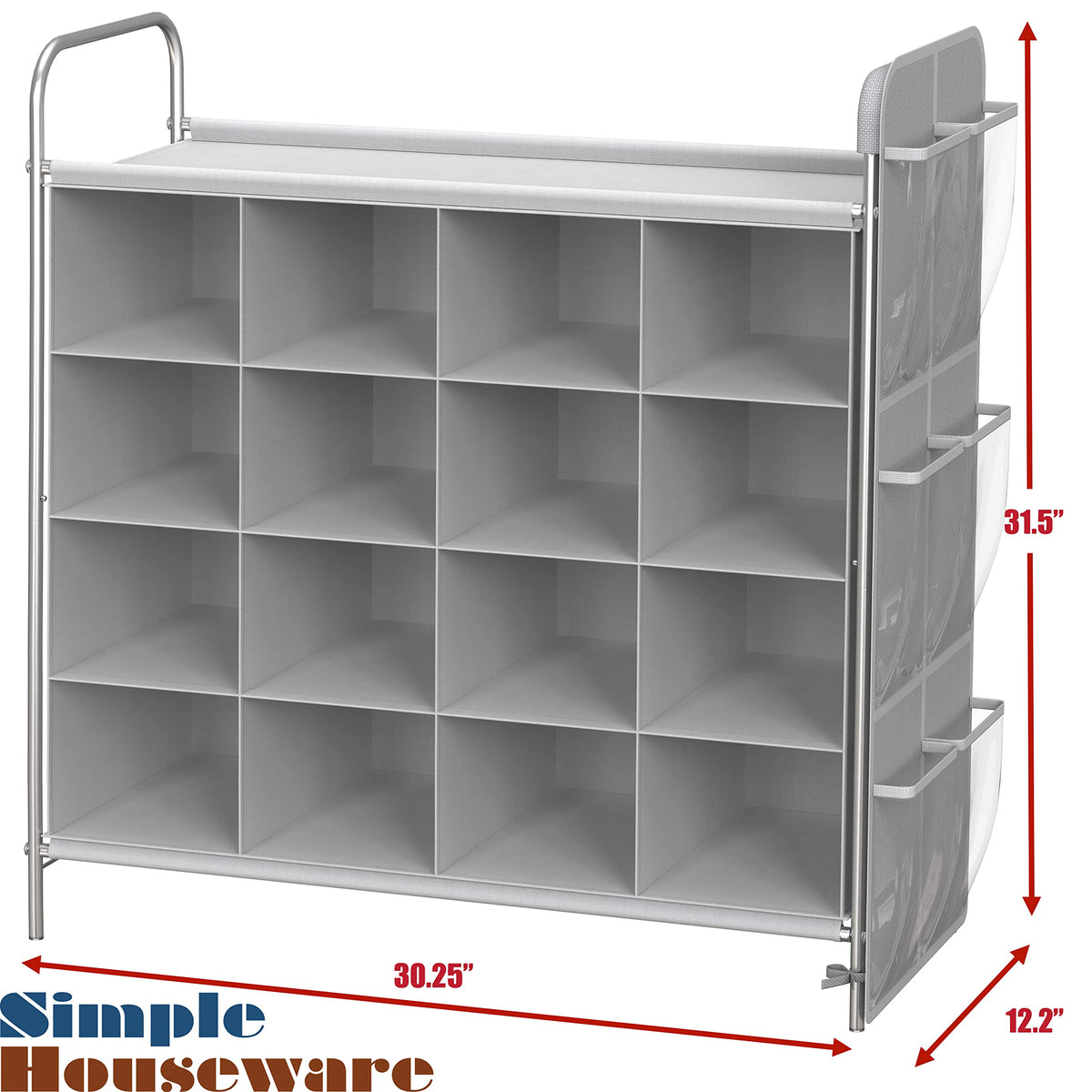 Simple Houseware shoe storage maximizes space in small homes