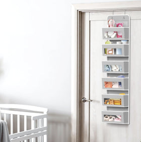 Simple Houseware organizer in nursery and bathroom settings for tidy essentials