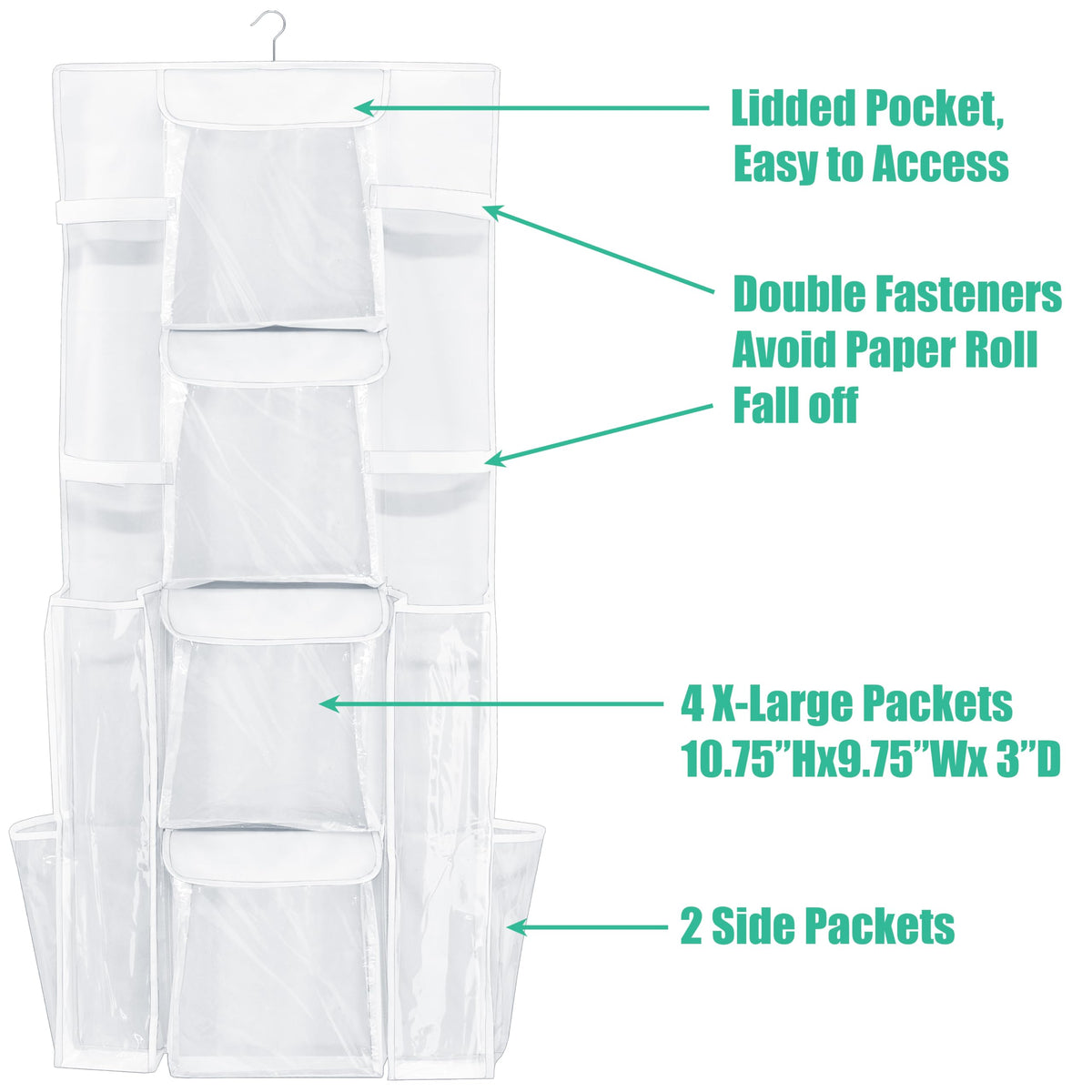 Simple Houseware patent USD1096189S design ensures reliable organization.