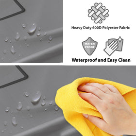 Simple Houseware removable bags closeup demonstrates easy bag swap and cleaning.