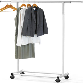 Simple Houseware standard rod garment rack assembled quickly for easy setup