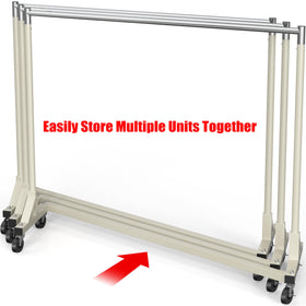 Simple Houseware sturdy steel construction adds durability with a clean, modern look.