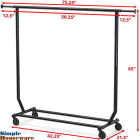 Simple Houseware Supreme rack heavy-duty steel frame for lasting durability