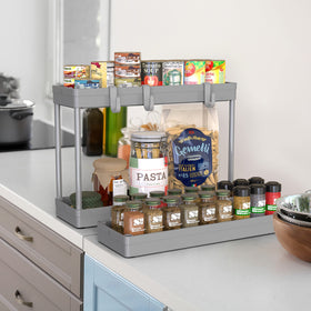 Simple Houseware ventilated shelves promote airflow in humid spaces