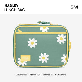 Simple Modern Hadley Minecraft lunch bag interior pockets for organized lunch items.