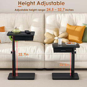 Dual-knob stability system for precise height and angle control