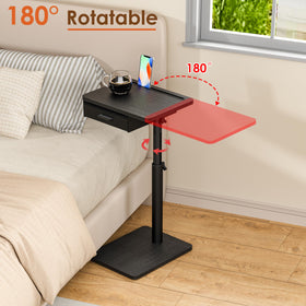 Embedded C-shape base adds sturdy support and floor protection