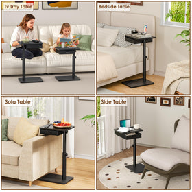 Removable drawer keeps remotes and cables neatly stored
