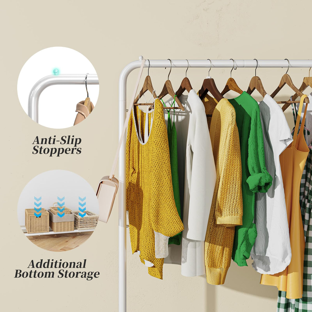Simple Trending easy-assembly rack arrives with tools for quick setup.