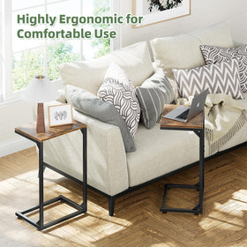 Compact surface from Simple Trending end table doubles as a coffee table idea.