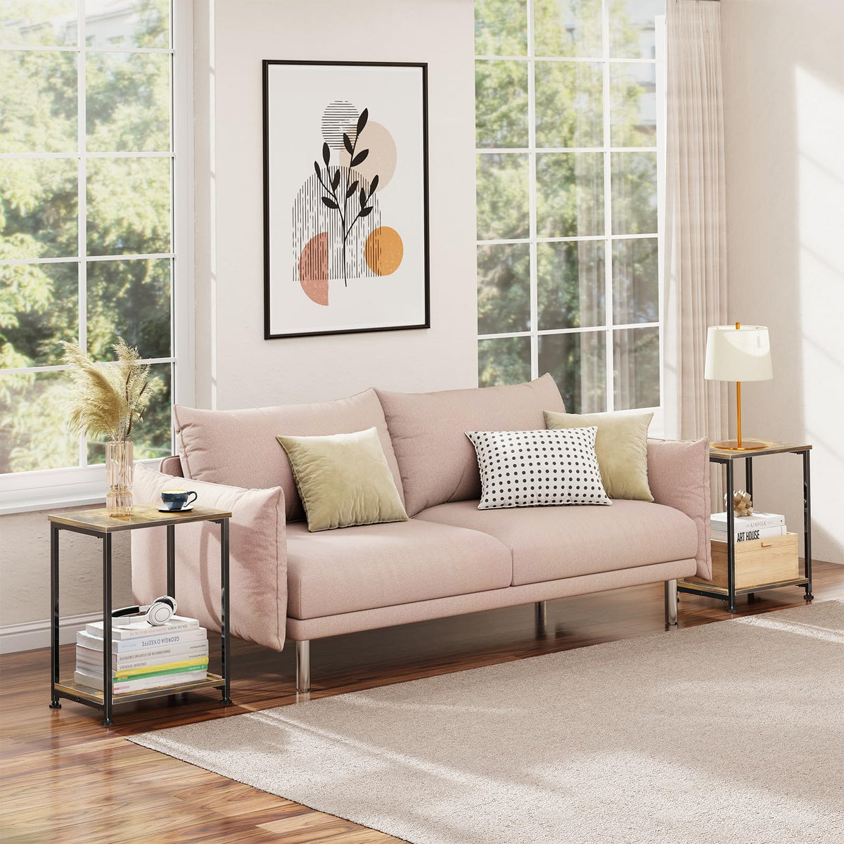 Simple Trending end table showing straightforward, one-person assembly.